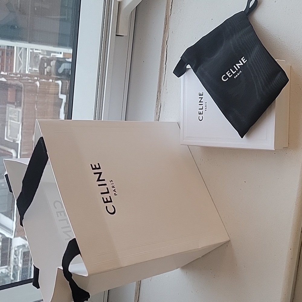 CELINE authentic gift box and duster